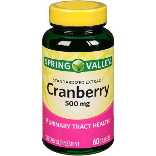 Spring Valley - Cranberry 500 mg, Standardisasi Ekstrak, 60 tablet