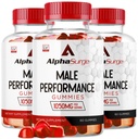 LIVORKA Alpha Surge for Men - Alpha Surge Gummies for Male, Alfa Surge Gummies, Alpha Surge XL Gummie, Alfa Surge Gummies, Alpha Sugre Male, 180 Gummies selama 3 Bulan
