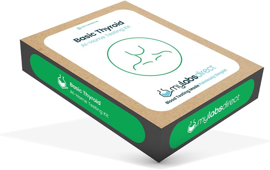 Thyroid pada -Home Test Kit 124; Temukan Hyperthyroidism atau Hypertiroidism - Tingkat Energi