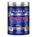 ALLMAX Esenitials CREATINE - 1000 g Powder - Meningkatkan Performance & Training Intensity - Vegan & Gluten Free - 200 Servis