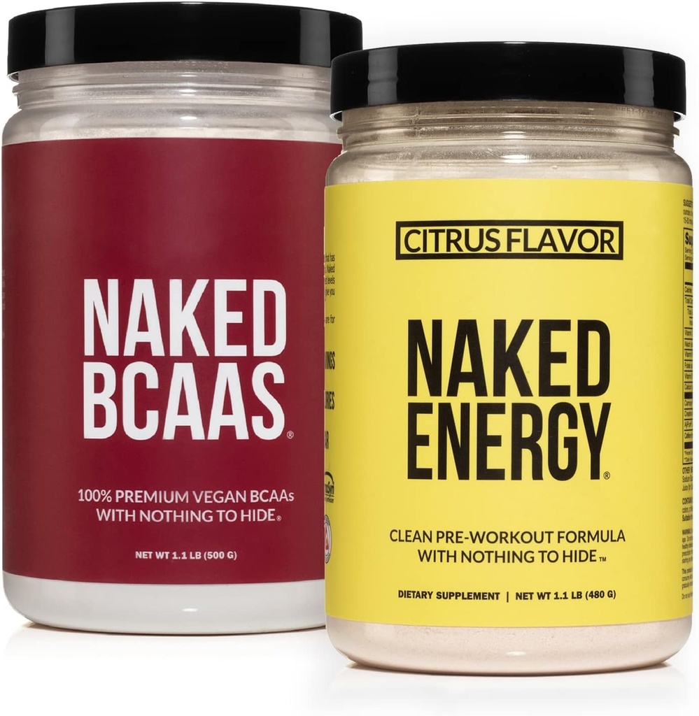 Vegan dan Performance Bundle Citrus Energy BCAAS Amino Acids Powder