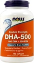 NOW Foods - Dha- 500Mg 180 Sgels (Paket 2)