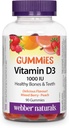 Webber Natruals Webber Vitamin D3, 1000 Iu 90 Count