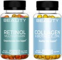 SHIZAM Retinol Multi- Vitamin & Collagen w Biotin Gummies in Combo