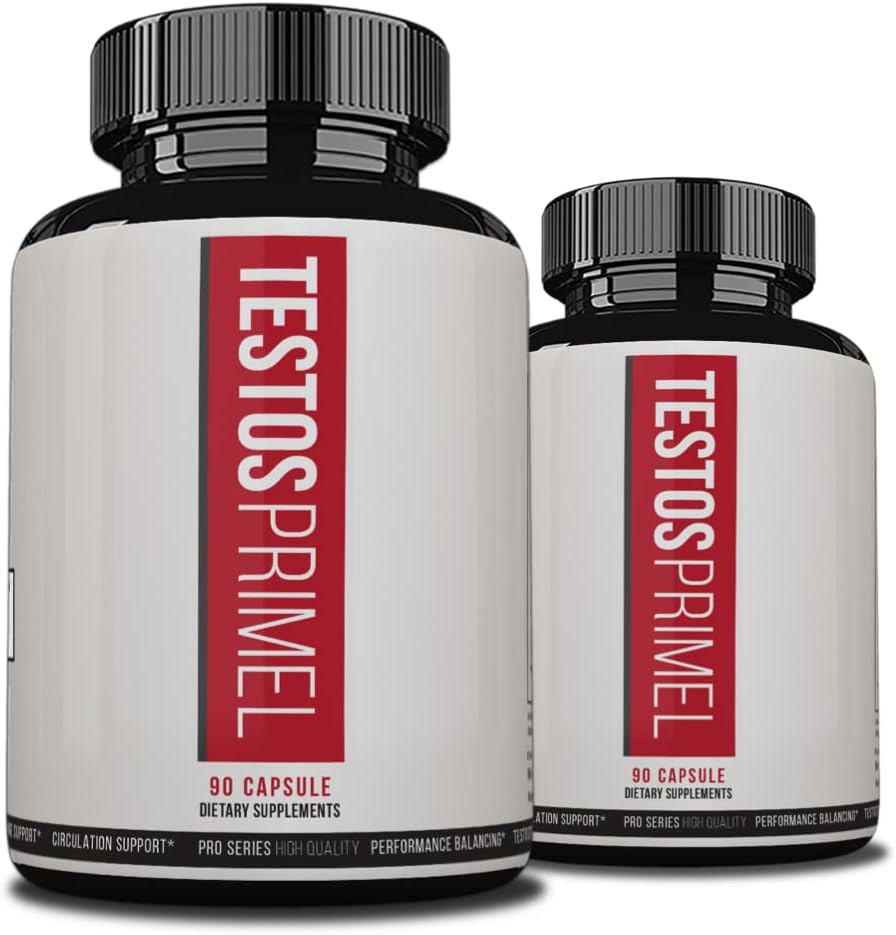 Tetas Primel Lanjutan Formula, TestosPimel untuk Kekuatan Otot, TestopDory, 180 Kapsul, 2 Bulan Supply