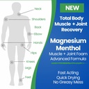 Senyawa Menthol Relief Muscle dan Foam Gabungan - Magnesium Spray Formula Menthol - Bersama dan Relief Muscle