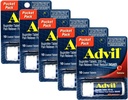 Advil Ibuprofen 200mg (NSALD) Pocket Pack, 10 Tablets berlapis (Paket 5)