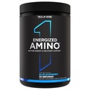 Aturan 1 Protein Energized Amino - Kapanpun Energi dan Pemulihan Dukungan dengan BCAAs, Glutamine, Citruline, Beta Alanine, Caffeine dari Green Coffee dan Tea Leaf Extracts (Blue Raspberry, 30 Pelayan)
