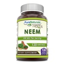 Murni Neem (Dibuat dengan Natural Neem Leaf) £124; 500mg 120 Vevgie Capsules Suplement; Non-GMO 124; Gluten Free 124; Made in USA 124; Ideal for Vegetarians