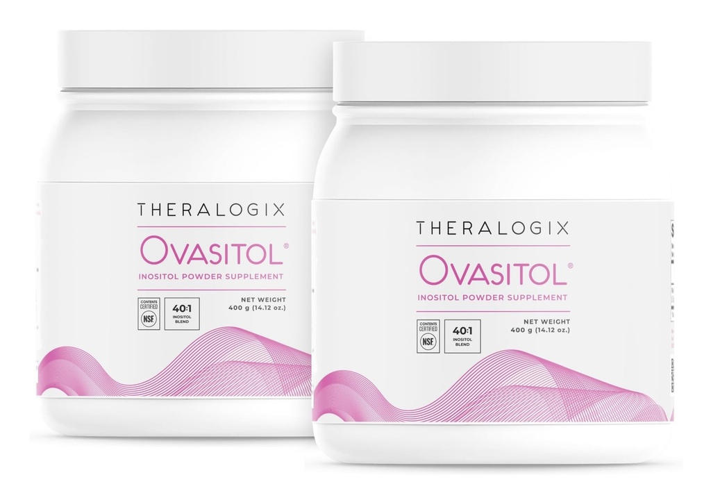 Theralogix Ovasitol Inositol Powder - 180-Day Supply - Myo- Inositol & D- Chiro Inositol untuk Dukungan Fungsi Hormone & Ovarian * - NSF Cerfied, (360 Sertifikasi), 28.24 Ounce (Kemasan 2)