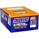 SNICKES Hi Protein Bar - Peanut Butter & Caramel, 2.0 oz, Pack of 12, High Protein, Sehat untuk Dewasa