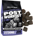 Bully Max 2-in- 1 Postnout Recout Chews - Dog Vitamin and Food Suplemen untuk Little & Large Breeds - Puppy and Adult Dog Hydration & Electrolite Repleniment - 75 Soft and Tasty Chews