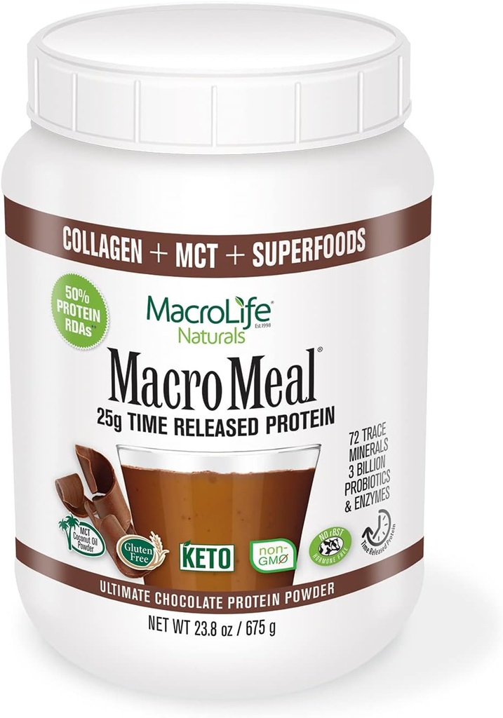 MakroLife Companals MacroMeal Omni Protein - Chocolate - 15 Servis