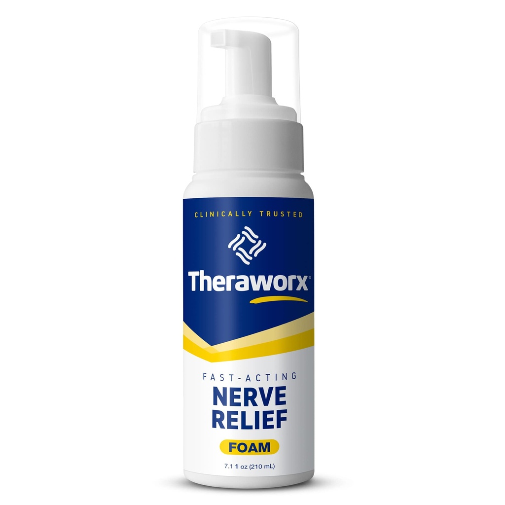 Therawax Fast- Acting Nerve Relief Foam Aggrailed Nerve Discomfort Relief - 7.1 oz - 1 Count
