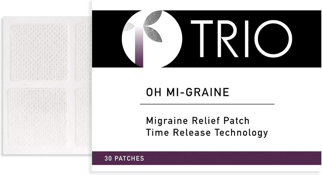 Trio Oh- Mi- graine Migraine Relief Patch