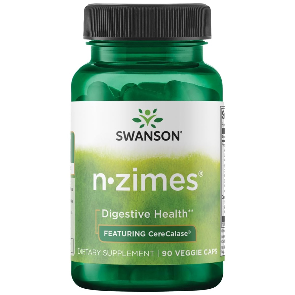 Swanson Full Spectrum N- Zimer 90 Veg Capsules Enzyme
