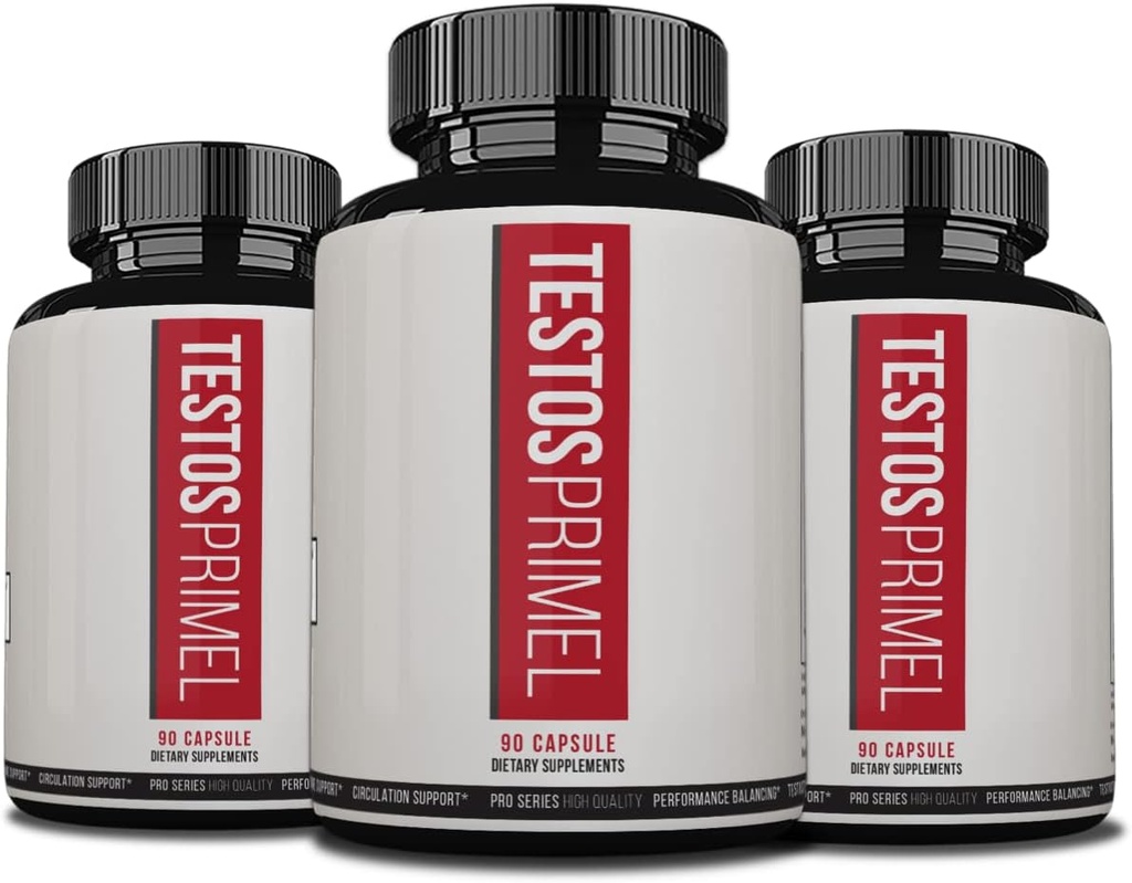 Tetos Primel Lanjutan Formula, TestosPrimel untuk Otot, TestopDory, 270 Kapsul, 3 Bulan Supply