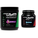 Pra JYM Grape Candy Pre Workout, Post JYM Active Matrix Post-Workout with BCAAs, Creatine HCI, Beta- Alanine Al4; 30 Servis Masing-masing