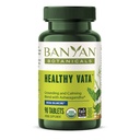 Banyan Botanicals Heally Vata - Organic Herbal Supplemen dengan Ashwagandha, Shatavari & Lainnya Ayurvedic Herbs untuk Tenang dan Balanced Well- Menjadi * - 90 Tablet-Non-GMO Disediakan Vegan