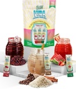 Hidration + Energy Electrolite Drink Mix - Variety Pack with Hibiscus, Coffee Horchata & Strawberry Watermelon, Sugar- Free with Caffeine, L- Theanine, Coconut Water & Minironation