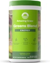 Amazing Grass Greens Energy: Smoothie Mix, Super Greens Powder & Plant Based Caffeine with Matcha Green Tea & Beet Root Powder, Lemon Lime, 60 Servings (Packaging May Vary)
