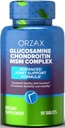ORZAX All-in-one Dukungan Bersama dengan Glucosamin Chondroitin MSM - Turmeric, Collagen, Bromelain & Boswellia Ekstrak Capsules, Fungsi & Comfort - 90 Tablet