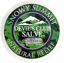 Snowy Summit Alaska Devil Club Lavender Salve - Handmade Skin Care Ochever dengan Lavender - Natural Muscle Gosok dengan Premium, Carefully Sourced Plant Materials - Dibuat di USA - 2 oz