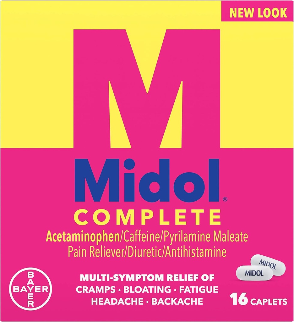 Midol Menstrual Maksimum Kekuatan Caplets - 16