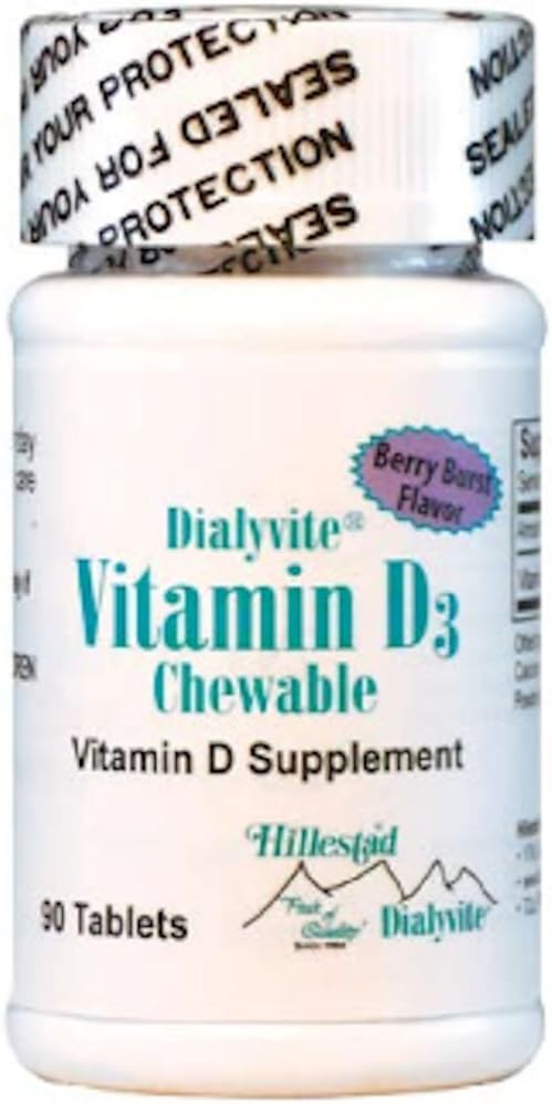 Dialovite - Vitamin D3 Supplemen Chewable (2.000 IU) - 90 tablet