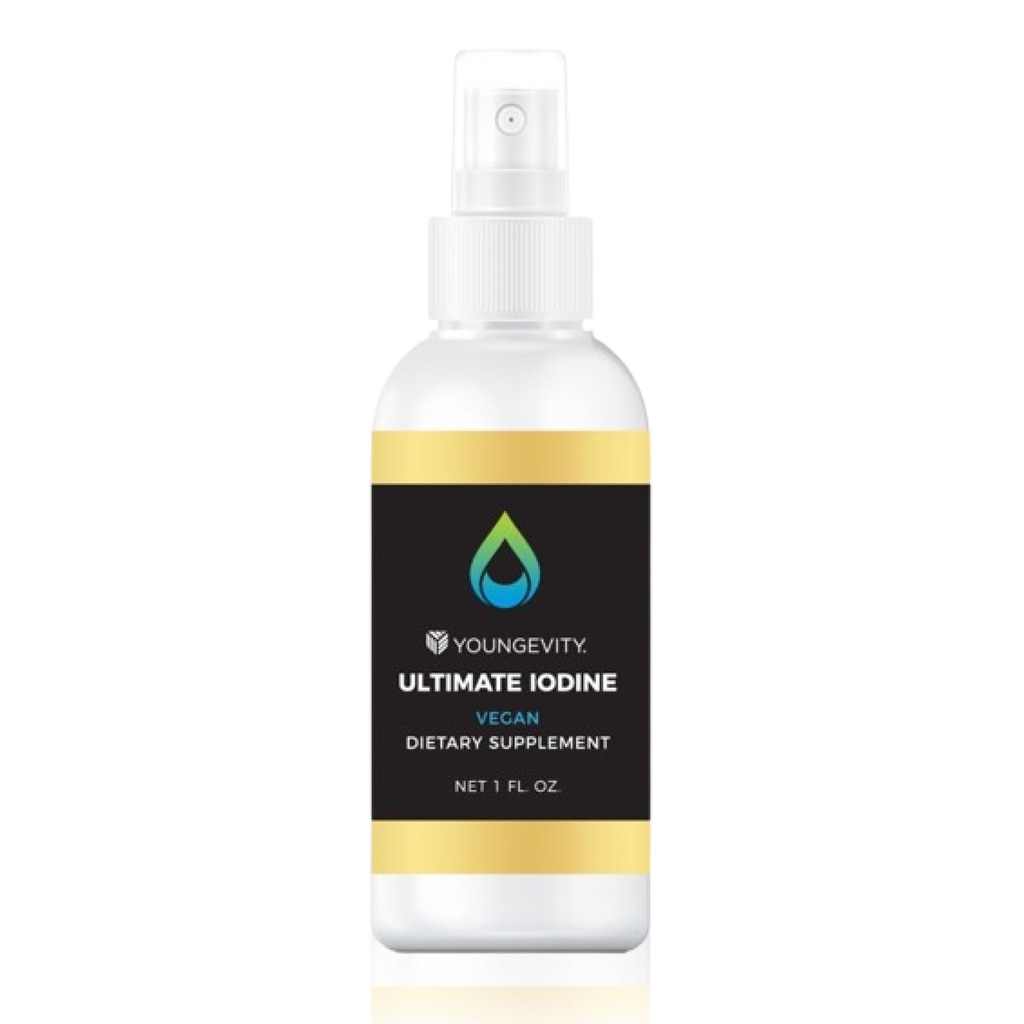 Suplemen Idein Kekanak-kanak - Vegan Suplemen dengan 300 mcg Iodium, B12, Zinc, Selenium & Copper - Liquid for Energy, Metabolisme, Hormone Balance - Non-GMO, Gluten- Free