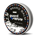 GUARD & MARINE Beard Growth Balm - 2 oz. Effective Natural Formula Dengan Biotin for Beard & Multache Care, Hidration and Styling, Leave- in Beard Conditioner & Unscented Moisturizer for Men