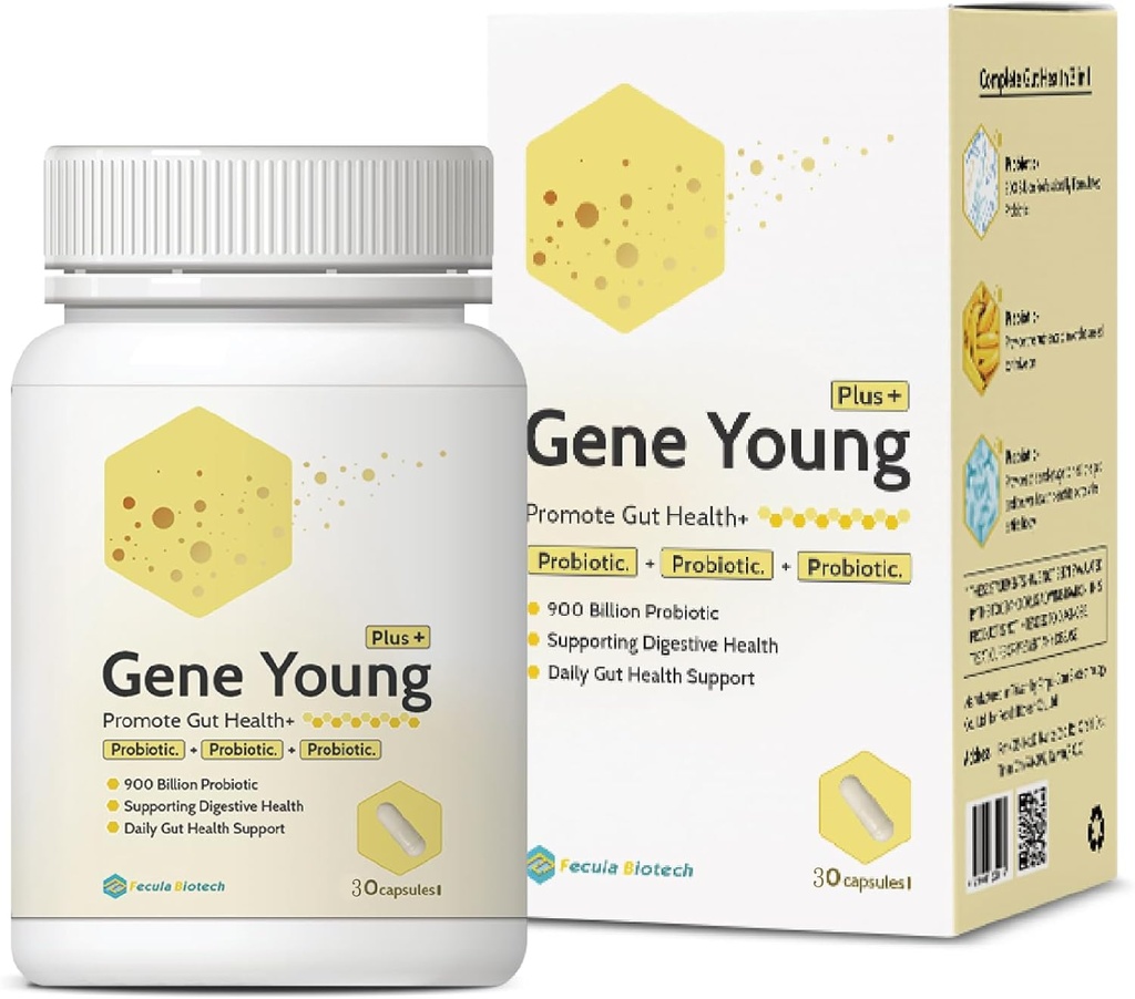 Synbiotic for Gut Health Health 124; 3-in- 1 Daily Prebiotic, Probiotic, Postbiotic for Digetical Health, Bloat & Imune Dupport 124; 30 Capsules