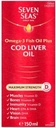 Tujuh Laut Murni Cod Liver Minyak Ekstra Tinggi Kekuatan 150ml