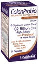 Healthaid ColonProbio 82 Miliar dengan Prebiotic, 14 Strains, Once Daily, 30ct, Optimum Colon Care, Acid & Bile Resistant, Dairy Free, Gluten Free, Non-GMO