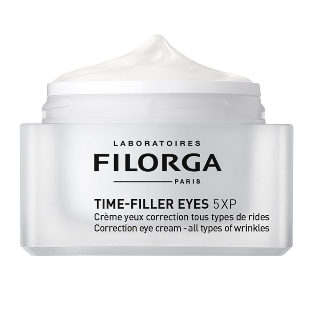Filorga Time- Filler Eyes Daily AntiAging and Wrinkle Reuncing Eye Cream With Hyaluronic Acid to Minimalkan Wrinkles and Dark Circles, Angkat Eyelifets, and Enhance Lashes