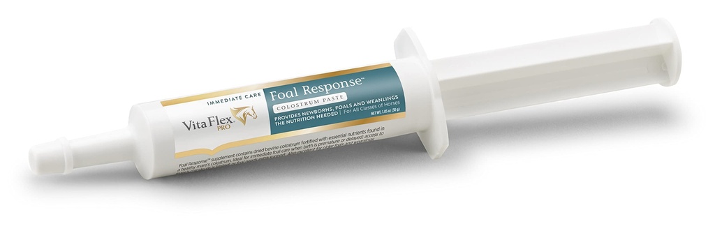 Farnam Vita Flex Pro Foal Supplement and Response, Ascenate Care Colostrum Tempel 1.05 Ounces
