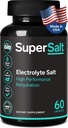 Keto Electrolite Suplement, Salt Replacement Tablet Rapid Oral Rehydration & Post Workout Recout, Magnesium, Zinc, Sodium, Copper 124; 60 Capsules 126; Stop Kaki Cramps dan Kembalikan Energi