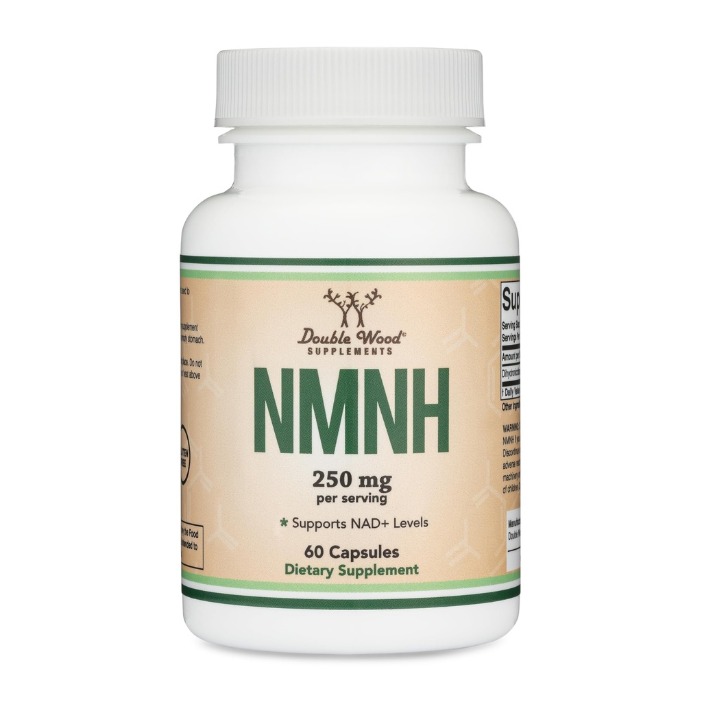 NMNH (Alternatif Tambahan NMN) Hanya Secara klinis Terpelajari Ingredien - Boosts NAD + Tingkat untuk Anti Aging dan Regenerasi Sel oleh Double Wood