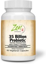 35 Miliar Probiotic CFU dengan 8 Strains 60- Vexcaps - Substained Rilis Technology, Resist Stomach Acid, Shelf Stable - Dukung untuk Heally Divalle & Insterial Ecology Favorit Instinal Flora