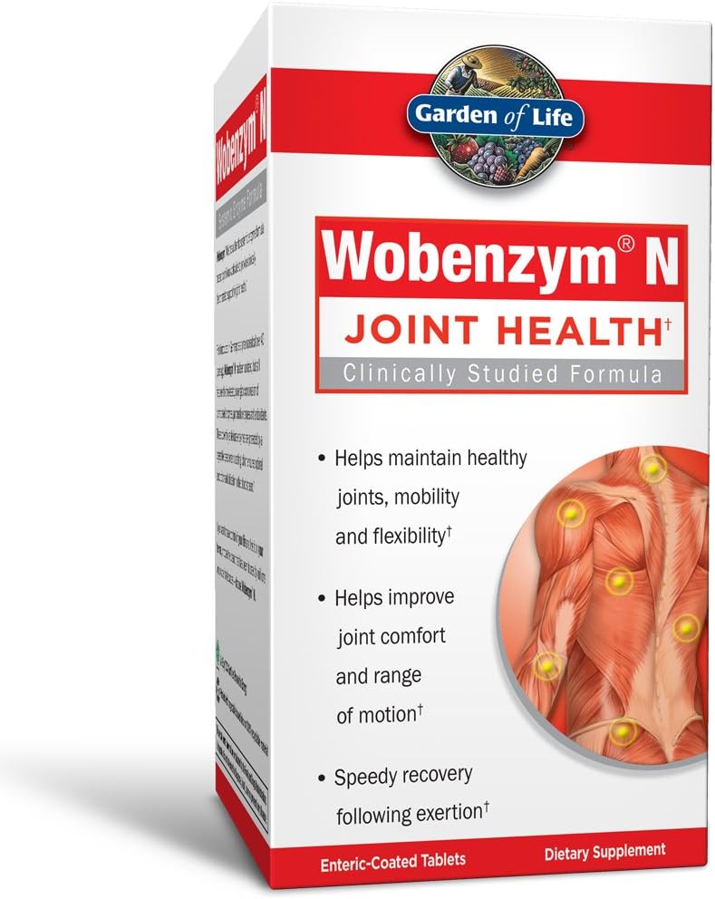 Taman Kehidupan Bersama Tambahan Dukungan - Wobenzim N Systemic Enzymes, 200 tablet
