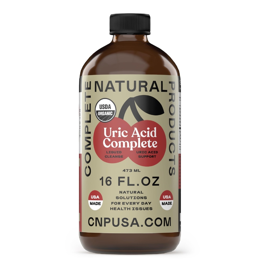 Complete Natural Product Uric Acid Complete - 16oz Glass Bottle