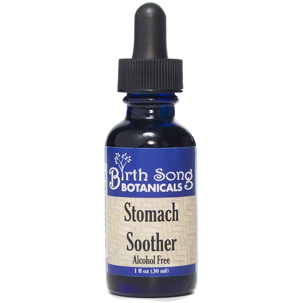 Kelahiran Lagu Botanicals Attach Sother Tincture - Pengaruh Gangguan Kelahiran Herbal untuk Persediaan Perut Naik & Motion Sickness - Suplemen Bantuan Digepsi Herbal, Alkohol Bebas, 1 oz