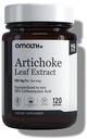 Amality Artichoke Leaf Extract 120 Veg Capsules -20% Caffeoylcine Actaid Extract - Supports Liver & Ditrable Non-GMO Gluten Free