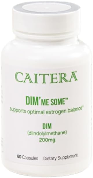 DiM 'me Beberapa 124; Diindolylmetana Dietary Suplemen 200mg 124; Membantu keseimbangan Hormone Propine 124; Campuran Vegetables Cruciferus + Antioksidant Benefit 124; Vegan 60 Capsules