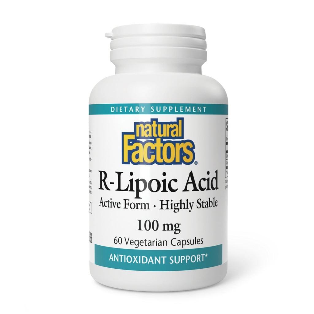 Faktor Alam, Acid R- Lipoic, Dukungan Antioksidan, 60 Kapsul