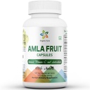 Amla Capsules 1500mg -120 Veg Capsules. Raw dan Pure Natural Vitamin C, tentu Boosts kekebalan, Skin Glow, Energi & Abundant Antioksidan. Seluruh Nutrition Green SuperFood. Non GMO- Gluten Free.