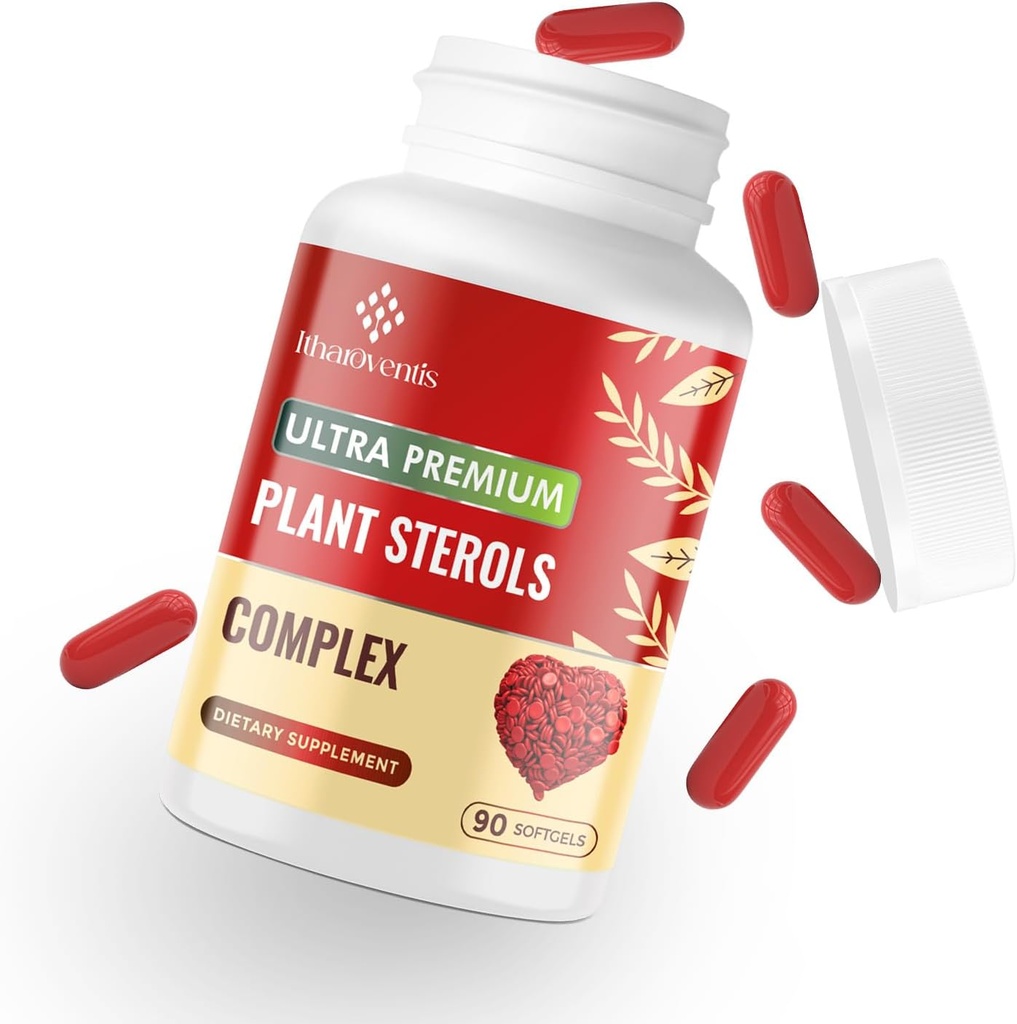 Tambahan Diet dengan Stereo Tanaman, Rice Yeast Merah, Citrus Bergamot, dan Garlice