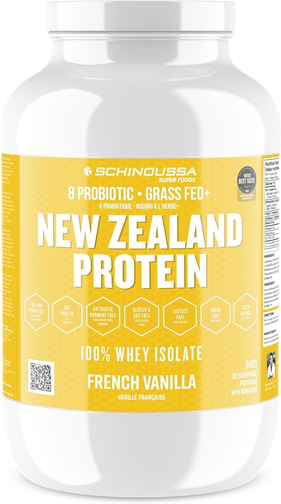 Super Foods New Zealand Protein Isolate 124; 25- 28G Protein 12.4; 0G dari Sugar 14; 1G dari Carbs 124; 11112 Calories (French Vanilla, 2 LB)
