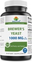 Brieofood Brewer Yeast 1000 mg per Serving - 240 Tablet - Labe Partai 3 Diuji untuk kemurnian & Kualitas