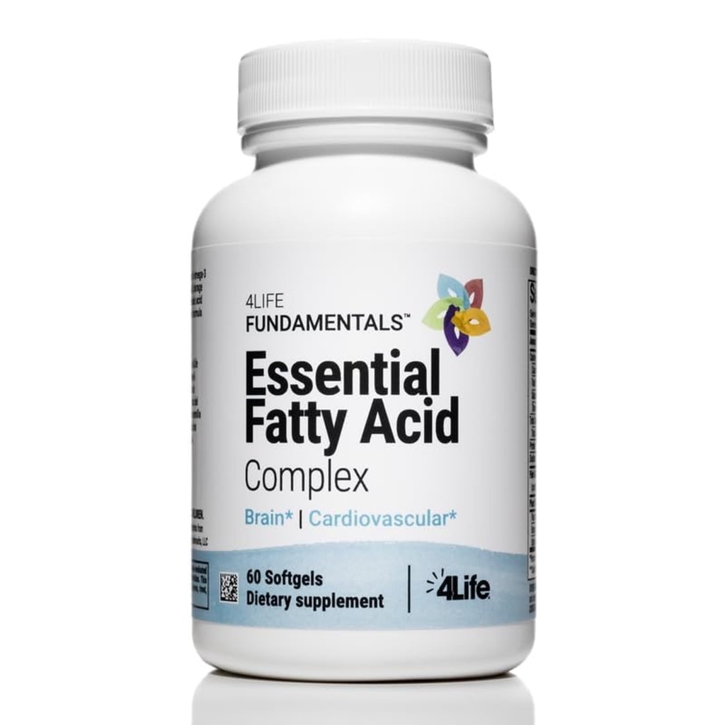 4Life Escalypty Acid Complex - Fish Oil Blend Features Omega-3 dan Omega-6, termasuk GLA dan CLA - Circulasi Dukungan - 60 Softgels